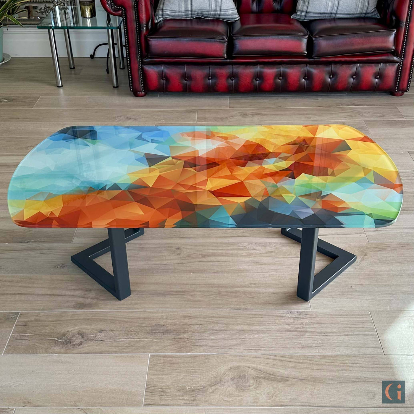 ALTE - Rectangle Glass Coffee Table