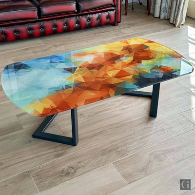 ALTE - Rectangle Glass Coffee Table