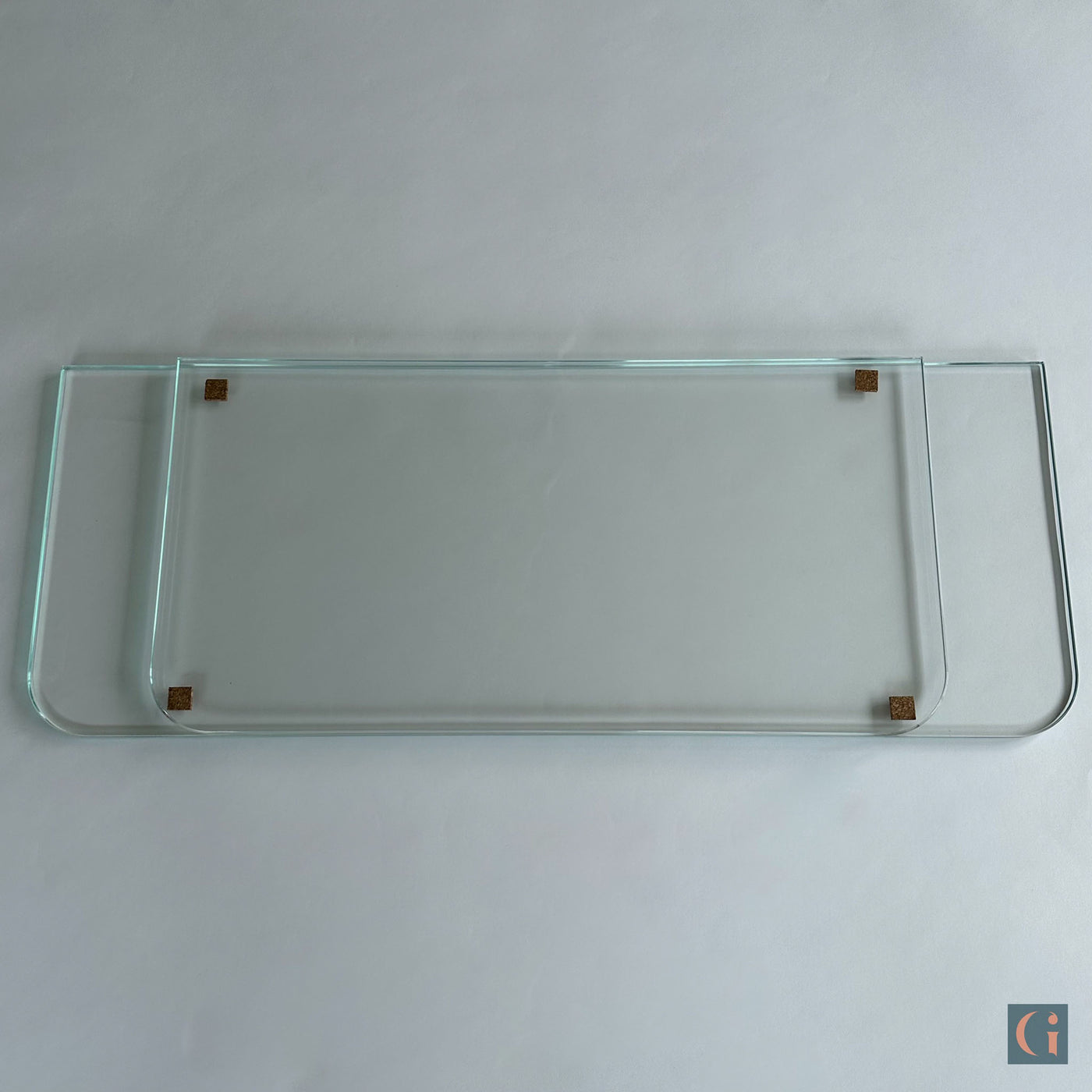 Ultra Clear Rectangle Shelf Bundle